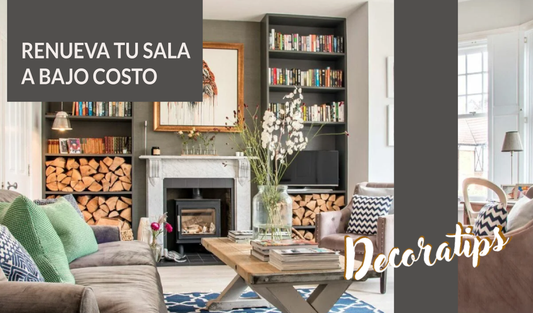 Renueva tu sala con cambios low cost